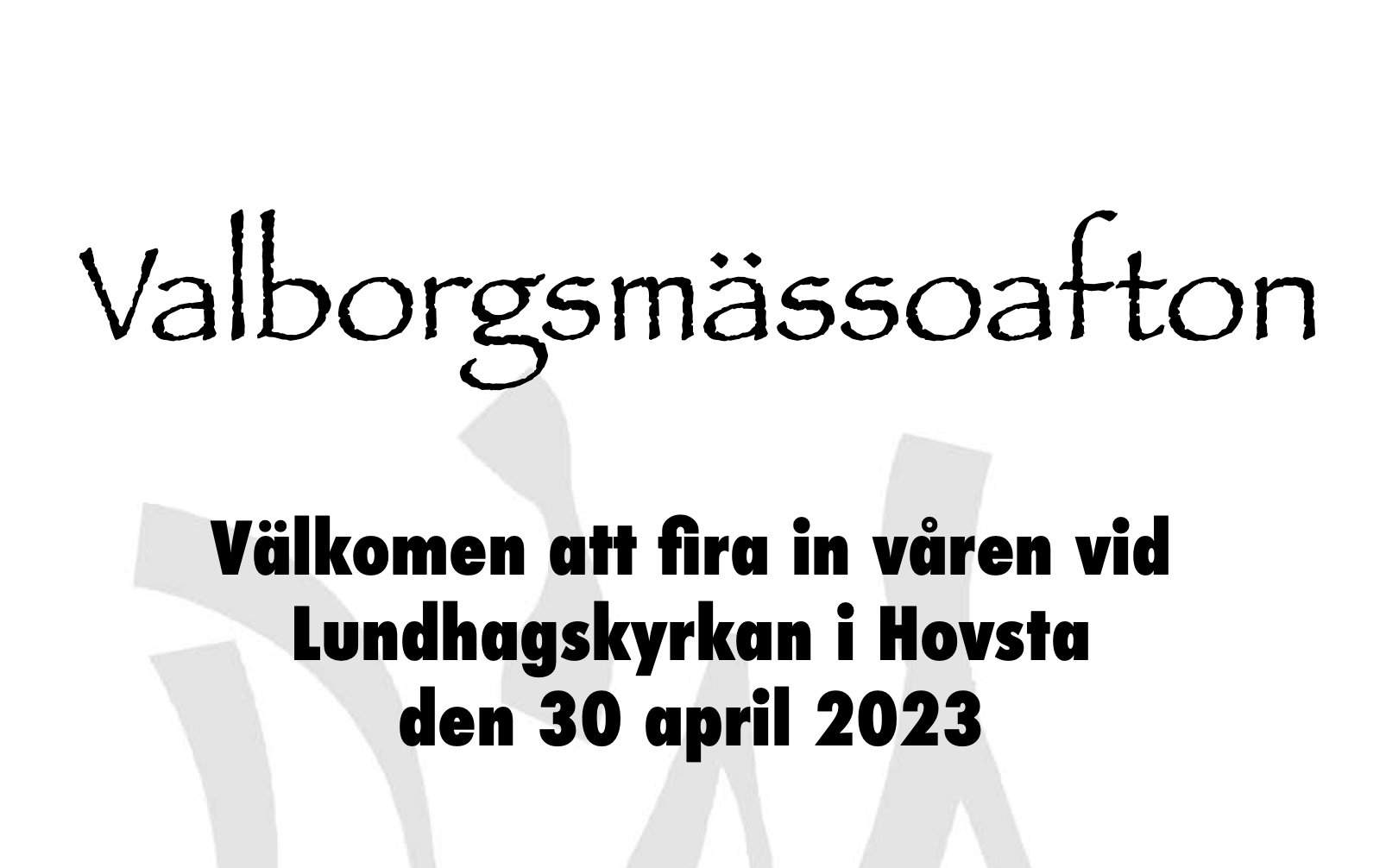 Valborg 30 april